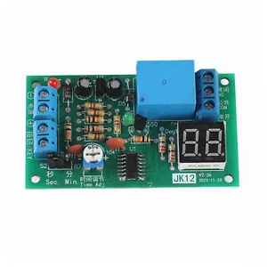 Einstellbar Relais Verzögerung Aus-Schalter Zeitrelais Modul Timer Control 12V♡ - Bild 1 von 11