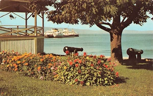 Cannon Guarded Digby - Nova Scotia Canada - Book Room Postcard - Picture 1 of 2