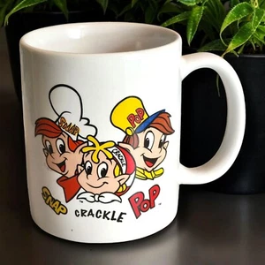 Collectible 2001 Rice Krispies "Snap crackle Pop" Nostalgic Coffee Mug - Picture 1 of 3