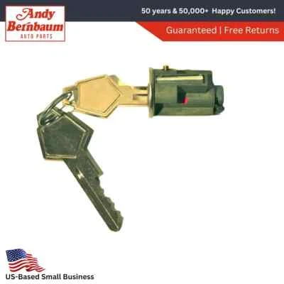 Cilindro de bloqueo interruptor de encendido Chrysler 1935-1950 con dos llaves. Foto 1 de 3