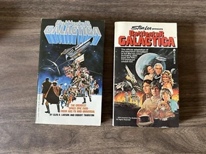 Libro de bolsillo Stan Lee Battlestar Galactica 1978 estilo cómic y novela de colección - Imagen 1 de 10