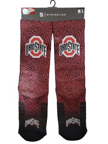 Ohio State Buckeyes Dress Socks University Strideline NCAA Wear Cover