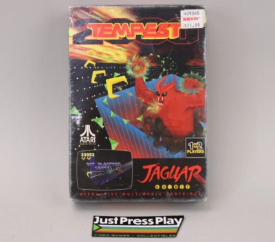 Tempest 2000 Atari Jaguar Shooter Game 1994 NOS New Factory Sealed! - Image 1 of 4