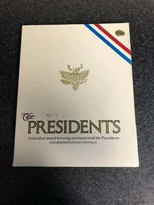 The Presidents Individual Award Winning Portraits w/ Historical Ref. In Folder - Picture 1 of 11