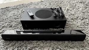 Creative Stage V2 2.1 Soundbar w/ Subwoofer Remote Sound Blaster Bluetooth ARC - Picture 1 of 2