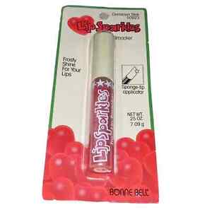 VTG Y2k Bonne Bell Lip Sparkles Smackers Red Cinnamon Glitter Lip Gloss
