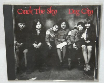 CRACK THE SKY Dog City CD 1990 Grudge JOHN PALUMBO Prog Rock OOP Original Foto 1 de 3