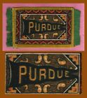 VINTAGE 1908 Purdue University Boilermakers Tobacco Felt! WOW!