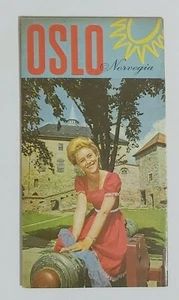 87084 90/ DEPLIANT TURISTICO - Norvegia OSLO - Shell 1968 - Picture 1 of 5