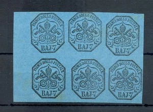 ITALY-VATICAN -FOURNIER FORGERY-6 ST. BAJ 7----MARKED FAUX - Picture 1 of 1