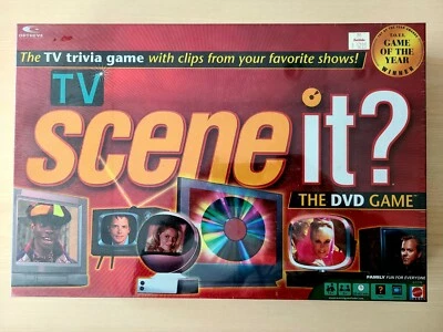 NEW! SCENE IT ? TV Trivia DVD Board Game of the Year 2005 Factory Sealed - Image 1 of 4