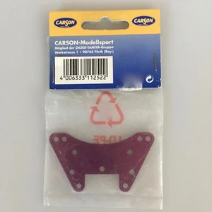 Ersatzteil Alu Dämpferbrücke hinten CS-4 Chassis Stoßdämpferbrücke  Carson 11252 - Bild 1 von 1
