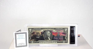 Bradford Exchange 2 $ Unabhängigkeitserklärung US Geschichte Schein coloriert mit Echtheitszertifikat - Bild 1 von 12