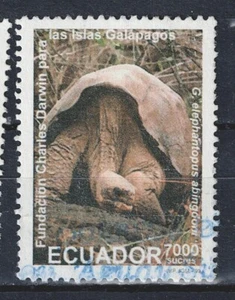 Galapagos Islands Ecuador Fauna Giant Turtle stamp 1992 A-1 - Picture 1 of 1
