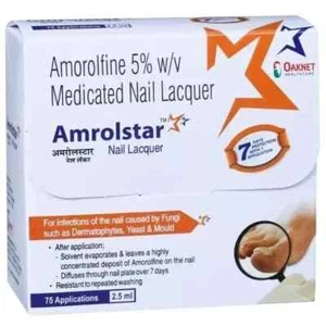 Amrolstar Lacca Fungina Unghie 2,5ML Lacca Unghie Anti - Unghie Fungine_Trattamenti - Foto 1 di 4