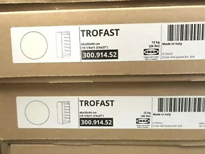 Ikea TROFAST Storage Frame ONLY, White 18 1/8 x 11 3/4 x 37" 300.914.52 - NEW - Picture 1 of 1