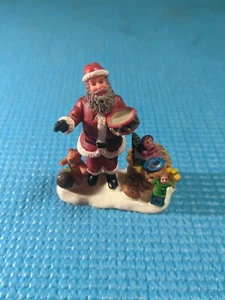 Lemax Christmas Village Figurine Santa Toys Bag Drum Ball Teddy Doll Car 2.6" - Picture 1 of 4