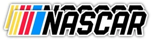 2x NASCAR RACING LOGO DECAL 3M STICKER VINYL US MADE TRUCK VEHICLE WINDOW CAR - Picture 1 of 1