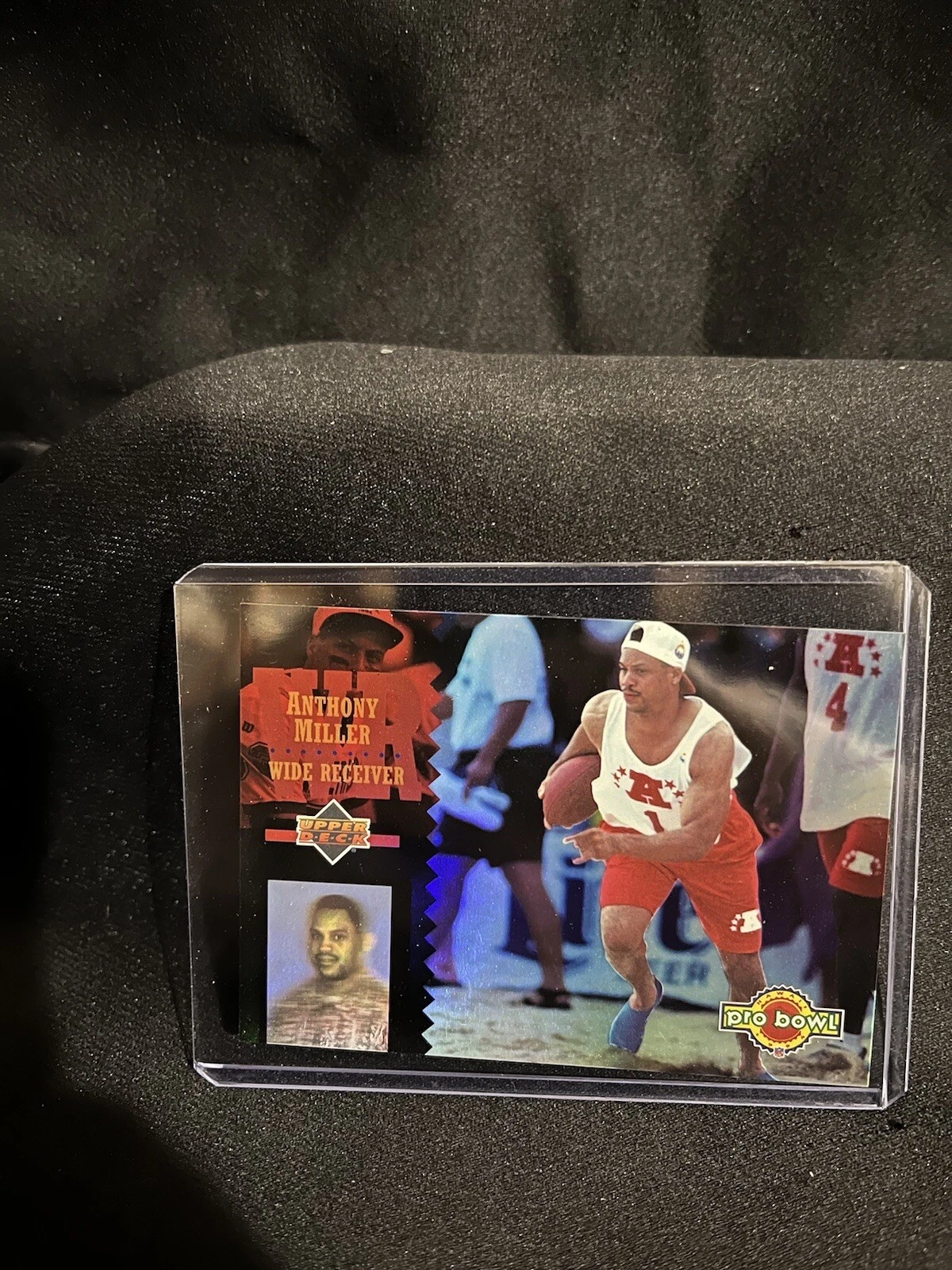 1994-95 Anthony Miller Upper Deck Card #PB7 Pro Bowl Chargers NFL WR NM Football