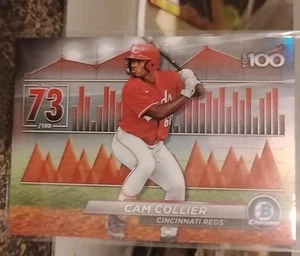 2024 Bowman Chrome Top 100 Cam Collier #BTP-73 - Picture 1 of 1