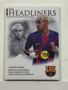 2025/26 Futera Headliners Barcelona Morado #04 Lamine Yamal 042/299 - Imagen 1 de 2