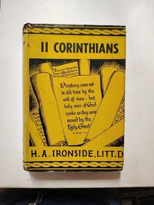 H. A. Ironside II Corinthians Vintage Hardcover - Bild 1 von 18