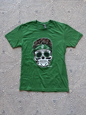 Camiseta New York Jets Zach Wilson Sugar Skull - Verde - Pequeña Foto 1 de 4