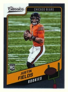 Panini Classics Justin Fields 2021 radiocontrol base novato #154 Chicago Bears Jets - Imagen 1 de 2
