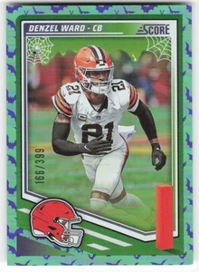 DENZEL WARD 2025 Score-A-Treat BATS #'d 166/399 CLEVELAND BROWNS - Picture 1 of 2