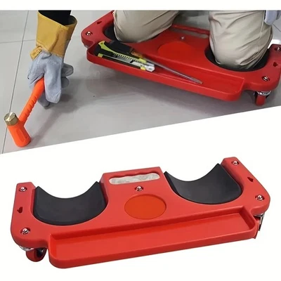 Universal Wheel Rolling Knee Cart Rolling Knee Pad for Mechanic Carpenter Floors - Image 1 of 4