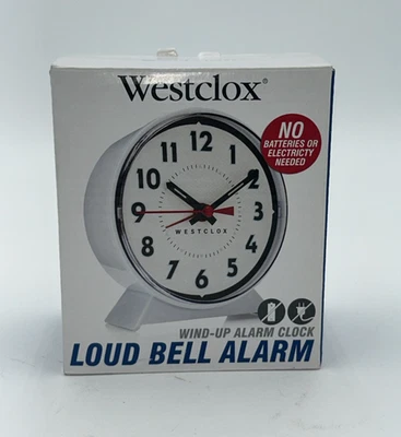 WESTCLOX 15550 Loud Bell Alarm Clock -Windup- New- No batteries needed - Image 1 of 4