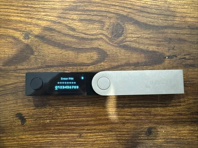 Ledger - Cartera de hardware criptográfico Nano X - Bluetooth - Negro ónix Foto 1 de 2