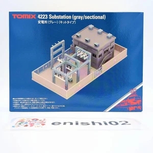 TOMIX N Gauge 4223 Substation Kit Type Gray Model Railroad Supplies - Picture 1 of 24