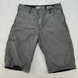 BKE Shorts Mens 30 Charcoal Pinstripe DYLAN Tailored Fit Outdoors Casual Preppy - Picture 1 of 11