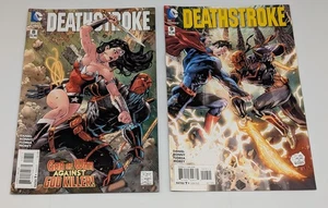 Deathstroke #8 y #9 Tony Daniel cubre Wonder Woman Superman DC COMICS 2015 - Imagen 1 de 4
