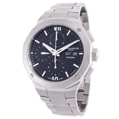 Reloj para hombre Baume et Mercier Riviera cronógrafo automático esfera negra MOA10825 Foto 1 de 3