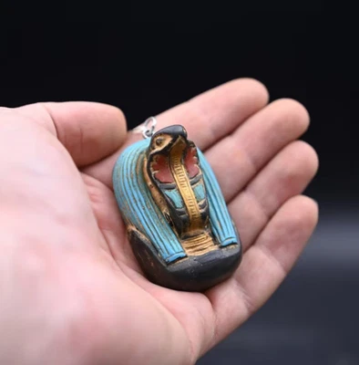 Authentic Ancient Egyptian Antiques Rare Egyptian Amulet Of Apep Egyptian BC - Image 1 of 4