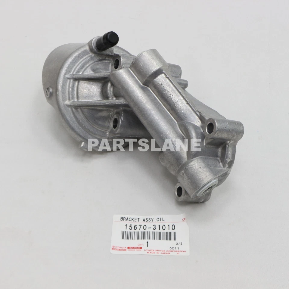 Toyota 4Runner Fortuner Land Cruiser Tundra OEM Oil Filter Bracket 15670-31010 - Изображение 1 из 2