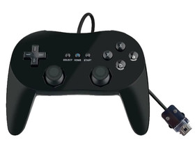 Classic Controller Pro for Wii (Black)