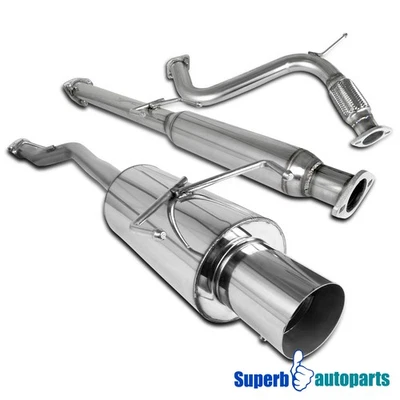 Fits 1994-1997 Honda 94-97 Accord 4-Cylinder 4cyl N1 Exhaust Catback System — 第 1/4 张图片