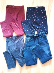 4 warme Mädchen Leggings Jeggings in der Größe 140 Herbst Winter Yigga Alive - Bild 1 von 10