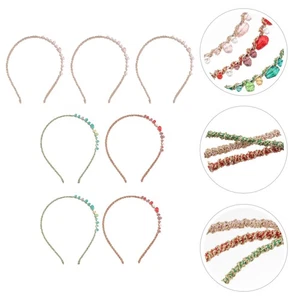 7PCS Girls Women Jewel Headbands Sparkle Headbands Set women headbands - Picture 1 of 12