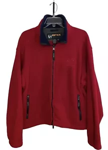 Vintage Eddie Bauer EBTEK Fleece Large Full Zip Jacket Made USA Mens - Picture 1 of 6