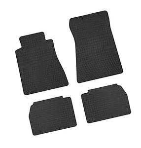 Auto-Fußmatten Gummimatten Schwarz für Mercedes Benz 190 W201 1982 - 1993 - Bild 1 von 5