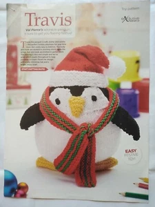 TRAVIS - Val Pierce's Adorable Penguin - Magazine Pull Out - Picture 1 of 1
