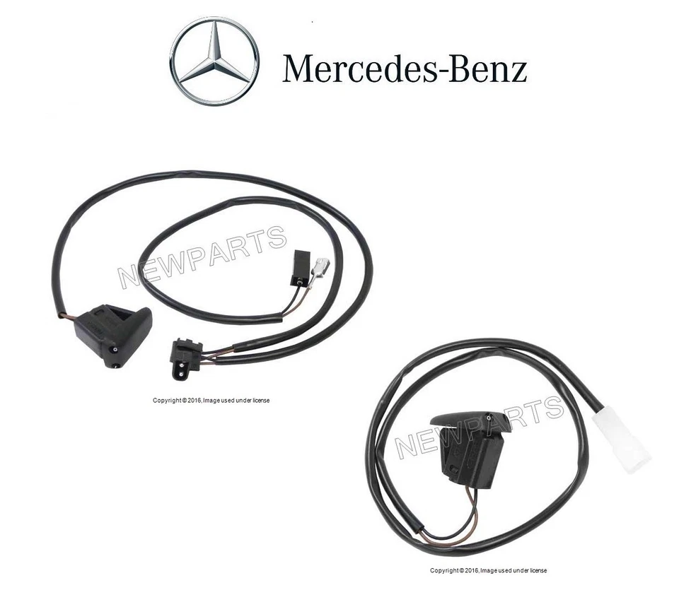 Juego de pares de boquillas de lavado de parabrisas izquierdo y derecho para Mercedes A208 C208 CLK Foto 1 de 1