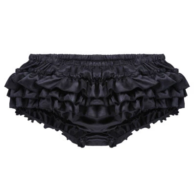 Para hombres Sissy Tul Falda Volantes Volantes Tutú Vestido Cruzado Enagua Faldas Foto 1 de 2