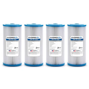 Hydronix Whole House Sediment Pleated Water Filter Washable and Reusable 4.5 x - Picture 1 of 5