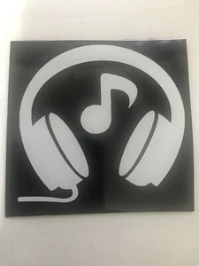 Head Phone Music Car/Truck & Refrigerator Magnetic - Picture 1 of 1