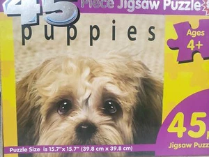 Welpen, 45-teiliges Puzzle von Clever Prints - Bild 1 von 1